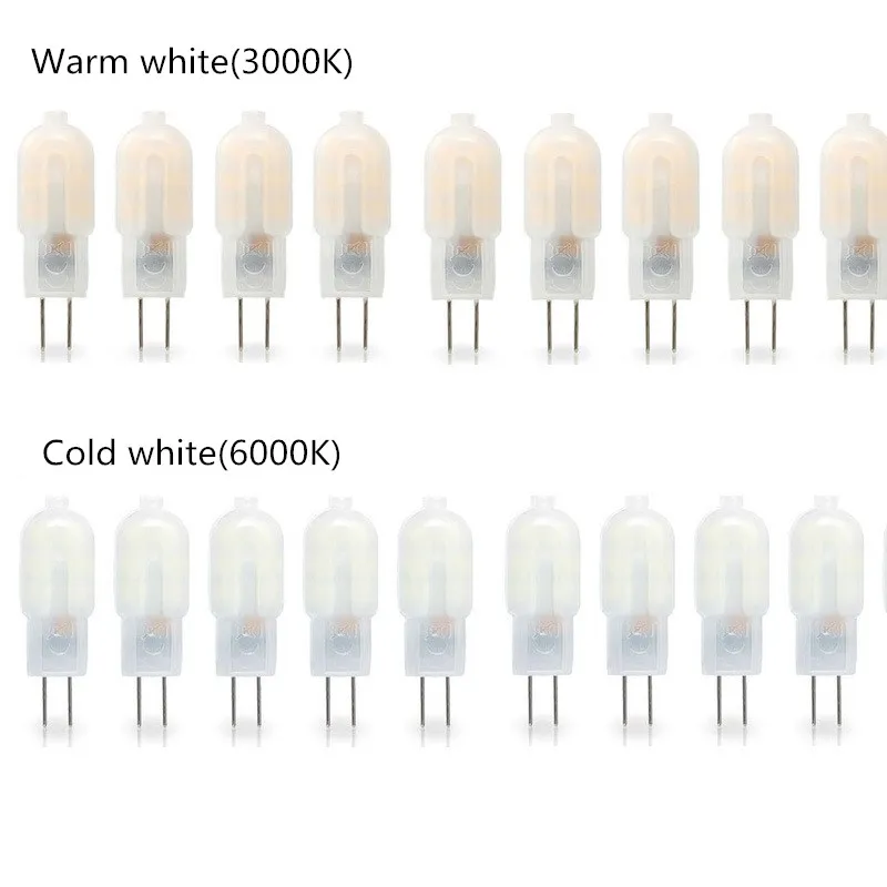 G4 LED Lamp DC12V AC220V Lampada LED 3W SMD 2835 Mini Bulb Milky or Transparent 360 Beam Angle Lights Replace Halogen G4