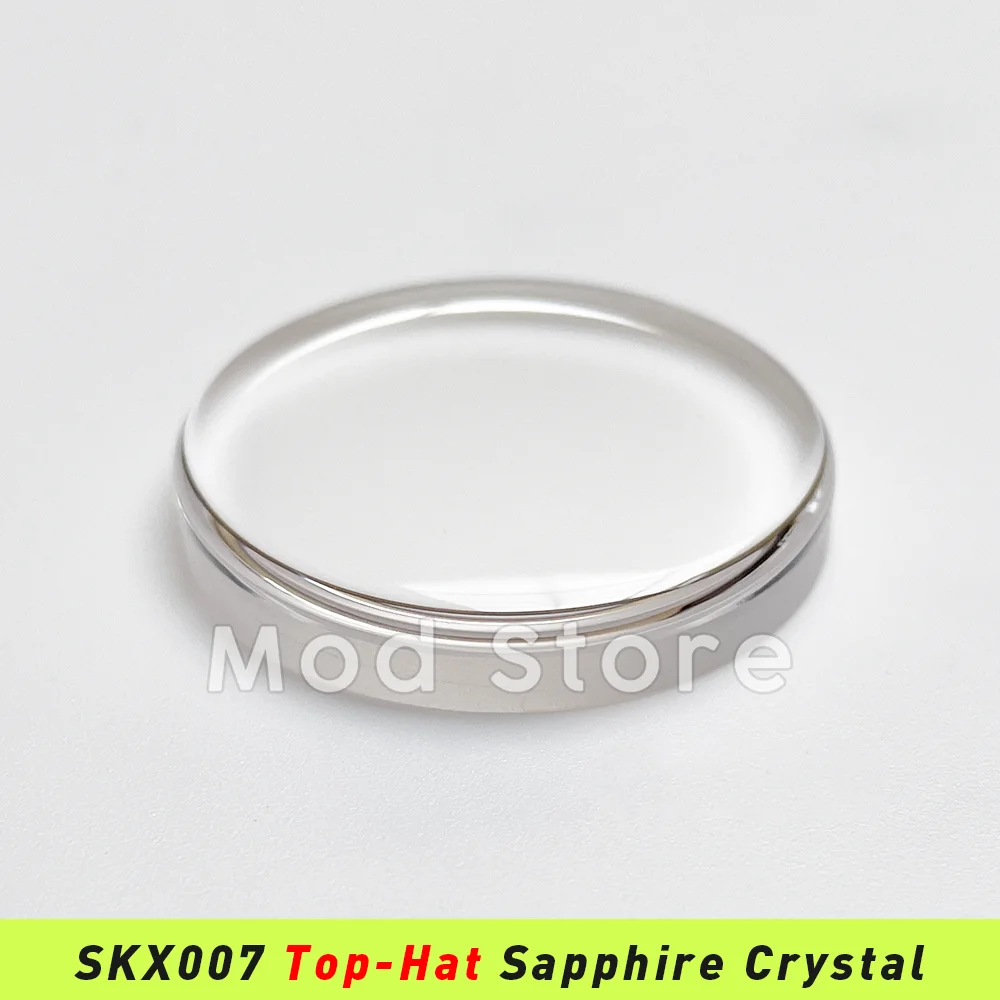 

HQ Fit For SKX Flat Inserts SKX007/SKX011/SRPD Top Hat Sapphire Crystal With Clear AR Blue AR