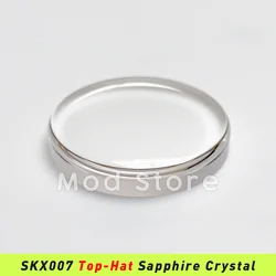 HQ Fit For SKX Flat Inserts SKX007/SKX011/SRPD Top Hat Sapphire Crystal With Clear AR Blue AR