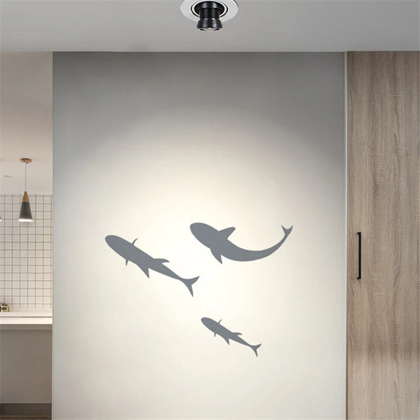 Creative embedded fish shadow spotlights led wall projection home goods ceiling lamps hotel restaurant corridor aisle lighting