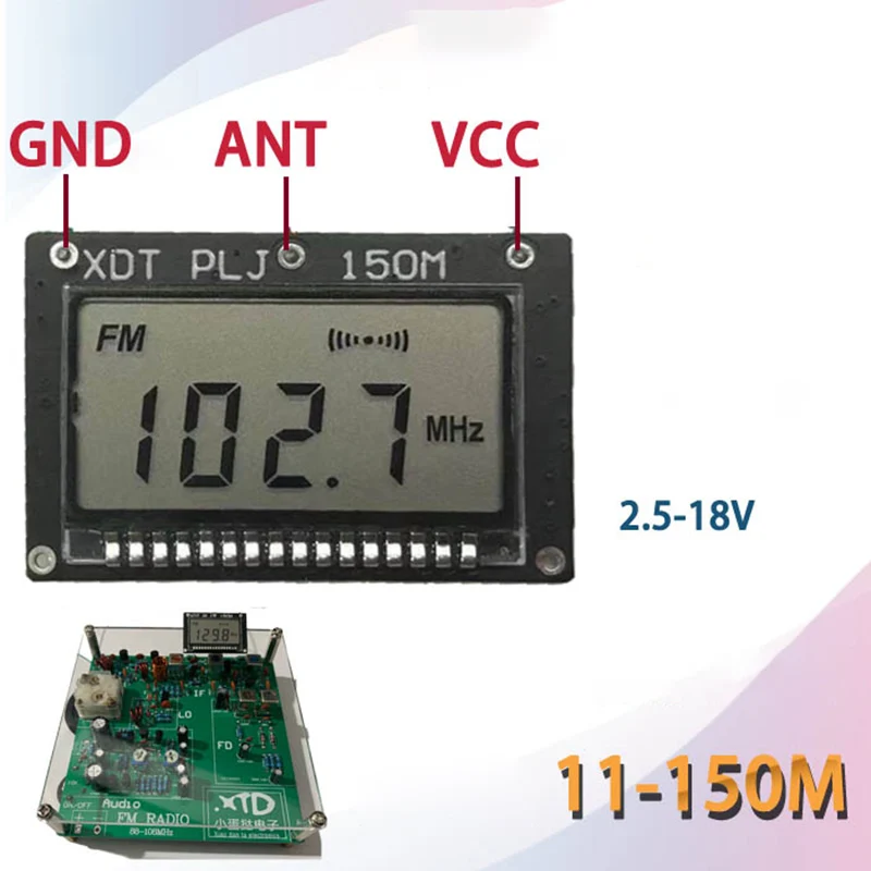 FM DIY วิทยุอิเล็กทรอนิกส์การเรียนรู้ประกอบชุดอะไหล่ออกอากาศวิทยุชุดการฝึกอบรม Fully Discrete เครื่องรับวิทยุ