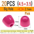 Orificio en L 4.5X3.5 Rosa