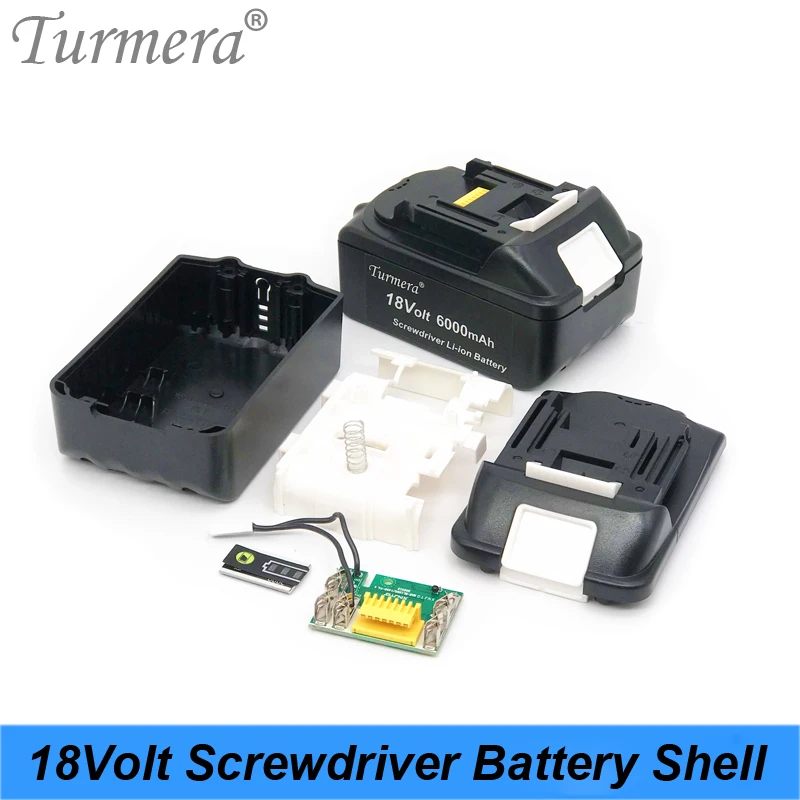 18V 3000mAh 6000mAh Schraubendreher Batterie Shell Box mit 5S 30A BMS Gelten zu 10 Stück 18650 batterie für Elektrische Bohrer Verwenden Turmera