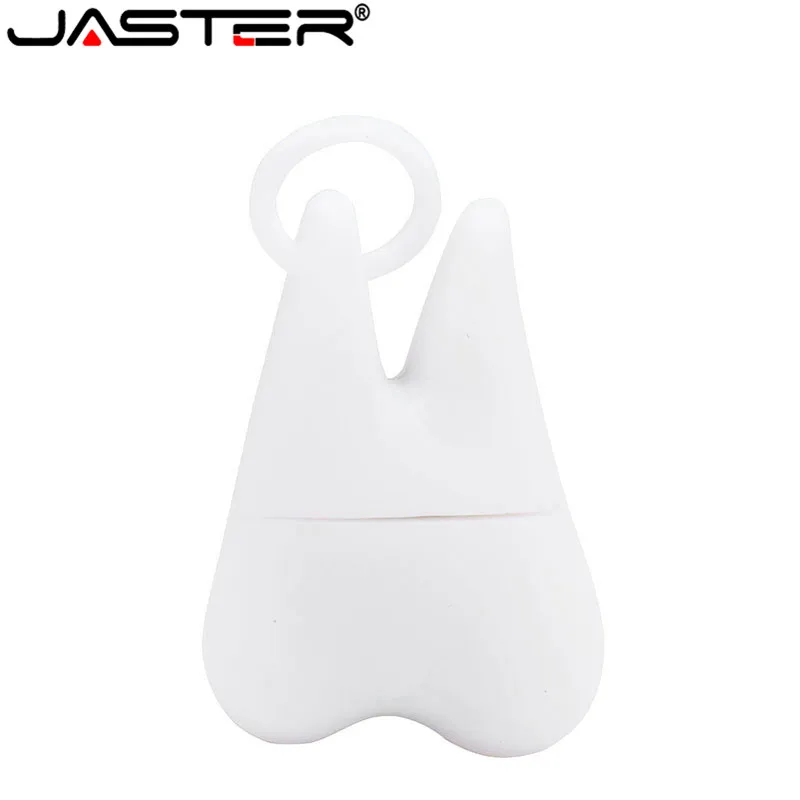 JASTER Pen Drive Gift Teeth Cute Model 8GB 16GB 32GB 64GB USB Flash Drive Tooth Flash Memory Stick Pendrive Dentist U Disk 4GB