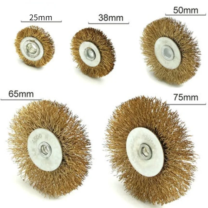 Metal Rust Removal Wire Wheel/Steel Wire Polishing  Wheel/Mini Rust Removal Polishing Brush Set/Electric Drill Wire Brush Set