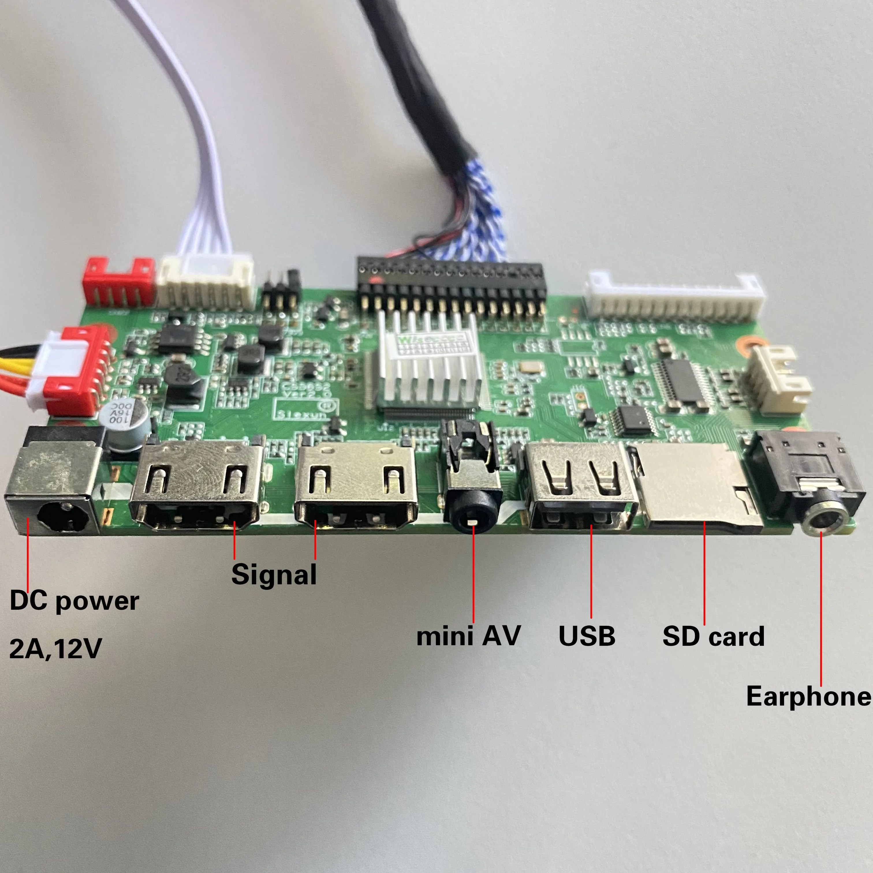 Esposizione a 19 pollici del bordo di Driver DV190FBM-NB0 a 24 pollici dell\'esposizione DV240FBM-NB0 il telecomando del bordo dell\'subacqueo