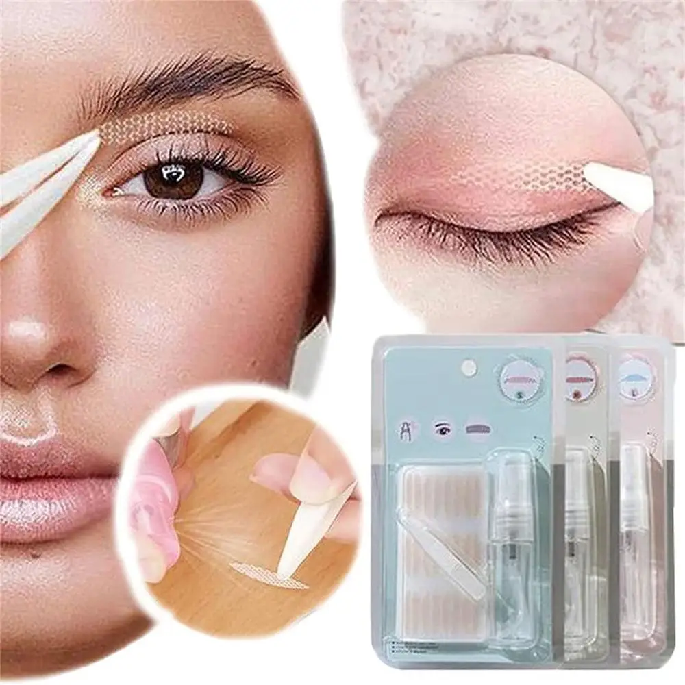 Invisible Eyelid Sticker Lace Eye Lift Strips Long-lasting Breathable Double Eyelid Tape Adhesive Stickers Eye Tape Tools