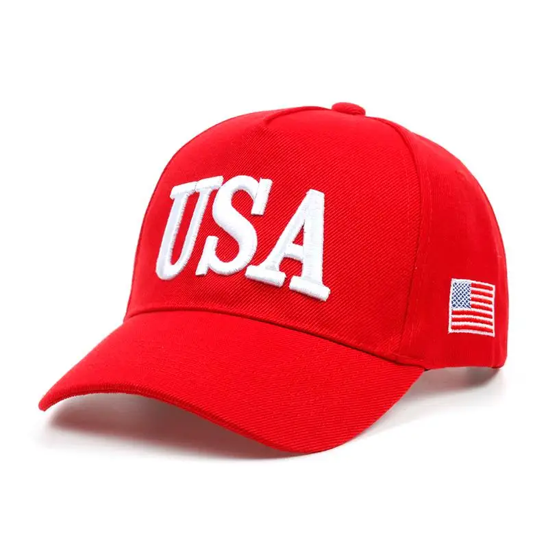 2024 New USA Flag Caps Men Women Baseball Cap Thickening USA Men Women Golf Hat Outdoor Adjustable Dad Hats