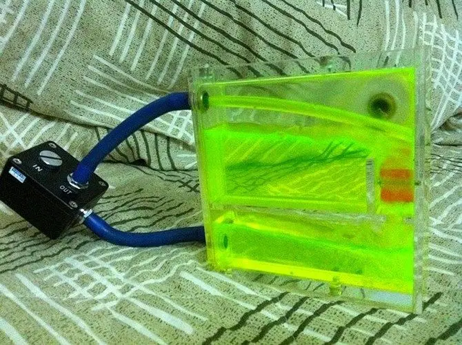 10 Вт система водяного охлаждения DC насос бак 500л/Ч dc 12 В ЦП СО2 лазер с водяным охлаждением цикл насос для diy компьютер шасси