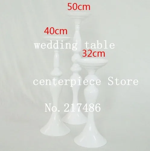 whole  white round bottom eiffel tower wedding centerpieces floor wedding flower stand table vase