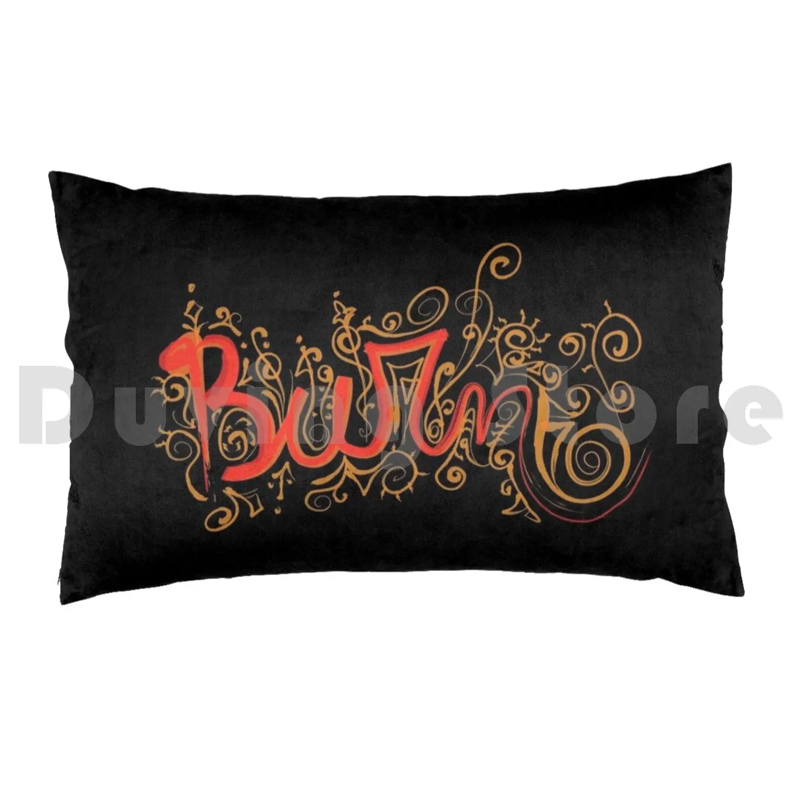 Burn Pillow Case Printed 50x75 Burn Ellie Goulding Ellie Goulding Mean Girls Burn Book