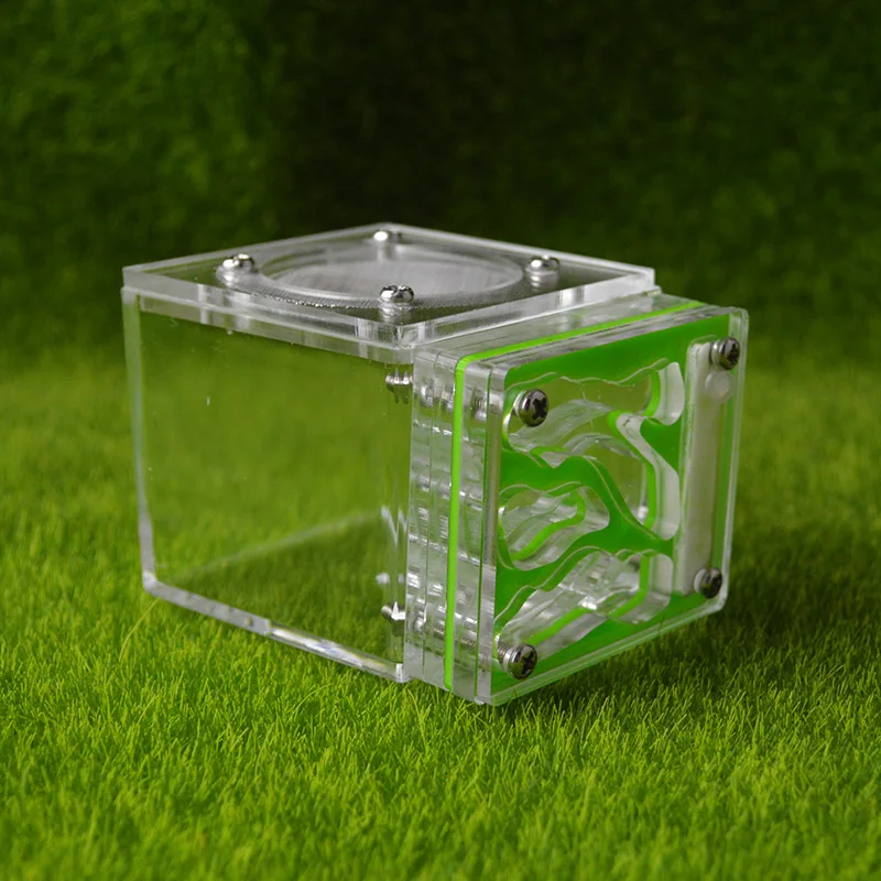 Mini Anthill Ant Acrylic Ant Nest Transparent Ant Farm Unique Halloween Gifts 6 Colors