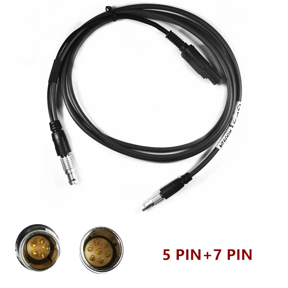 New cable A00924 connects cable for Trimble 4700 4800 5700 GPS Power Data Cable for HPacific PDL HPB 1.B 5pin-0.B7pin-2P