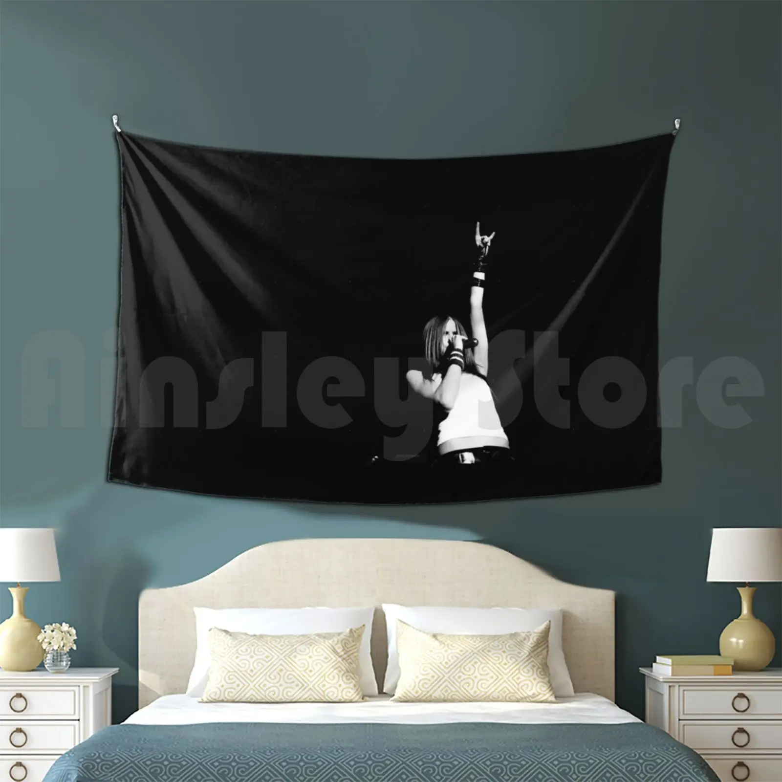 Avril Lavigne Tapestry Living Room Bedroom Avril Lavigne