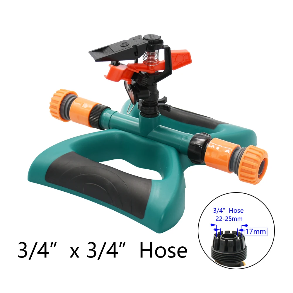 360 Degrees Rotating Jet Sprinklers Adjustable Rocker Nozzle For Garden Irrigation Lawn Farm