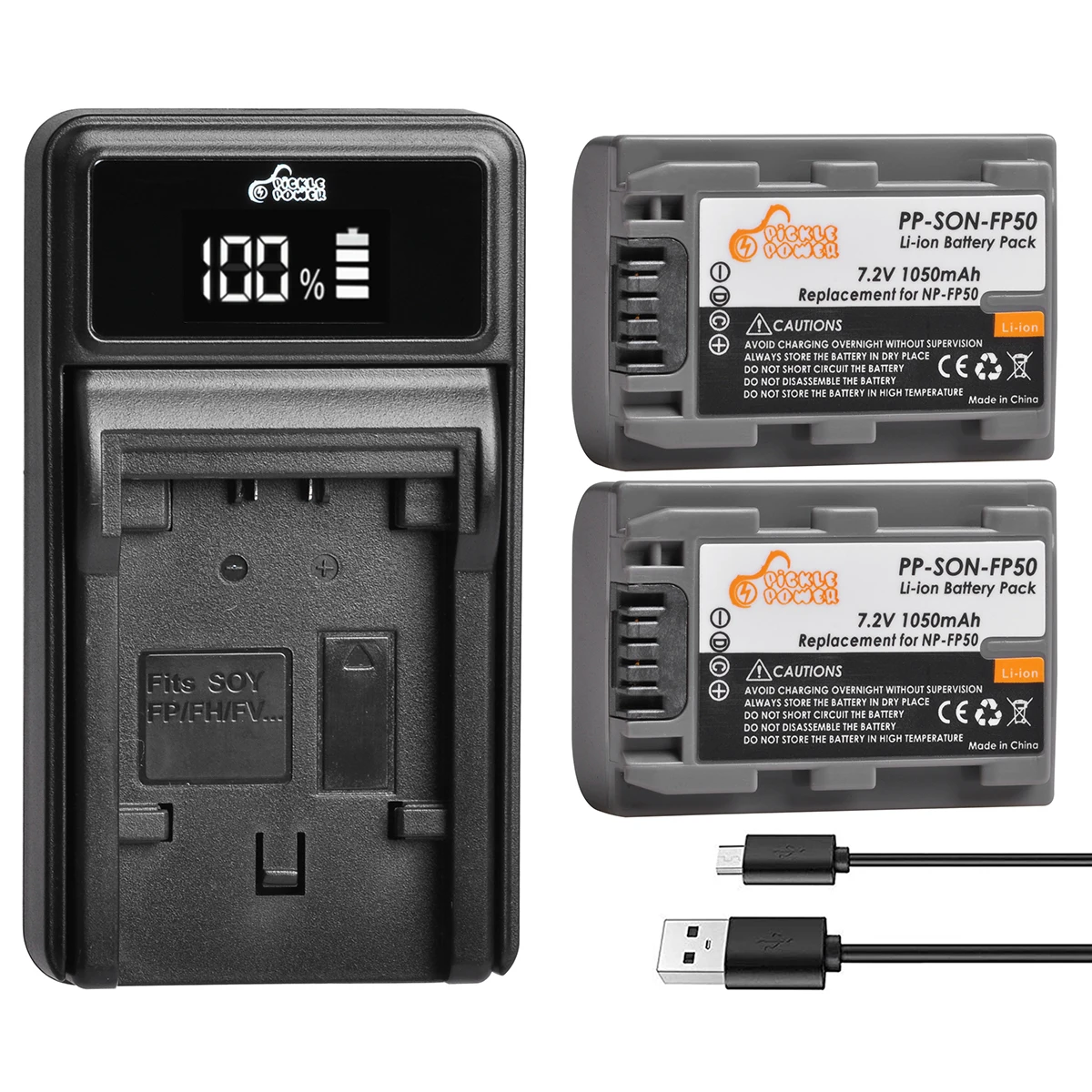 

Battery NP-FP50 NP-FP51 NP-FP30 LED Charger For Sony DCR-30 DVD103 DVD105 DVD203 DVD205 DVD305 DVD92 HC20 HC21 HC26 HC32 HC36