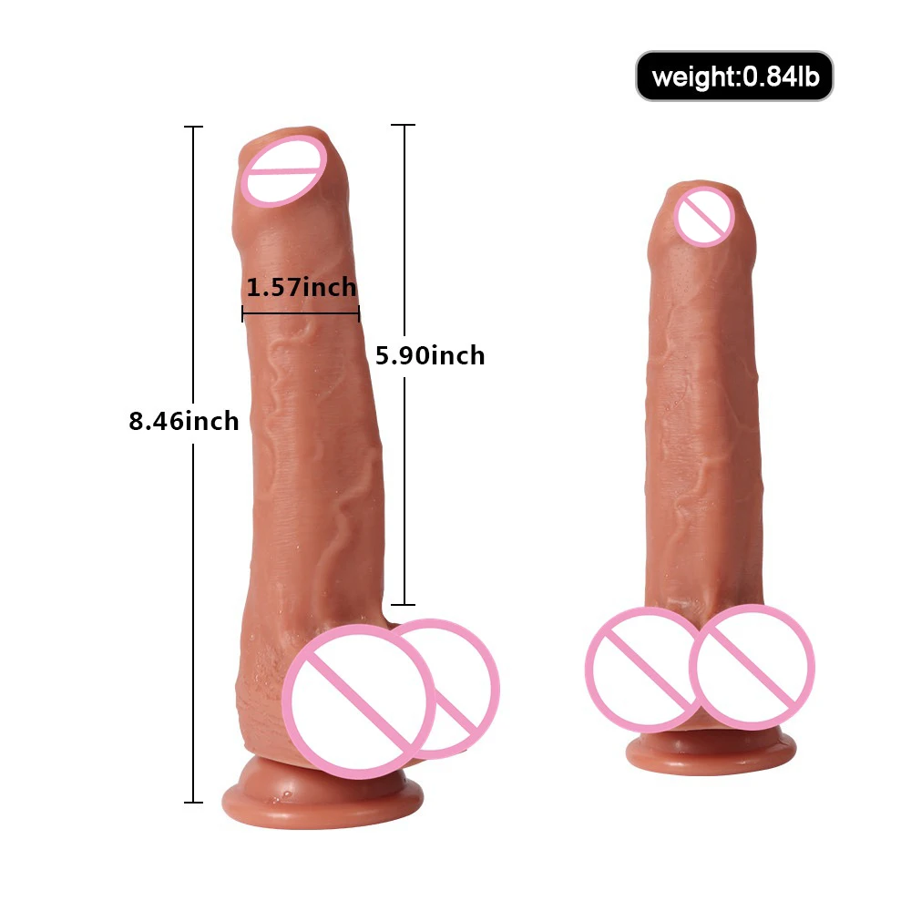 ManNuo Realistic Foreskin Dildo for Women Sex Toy Strap on Pants Dildo Big Dick with Suction Cup Huge Penis Female Adult Product