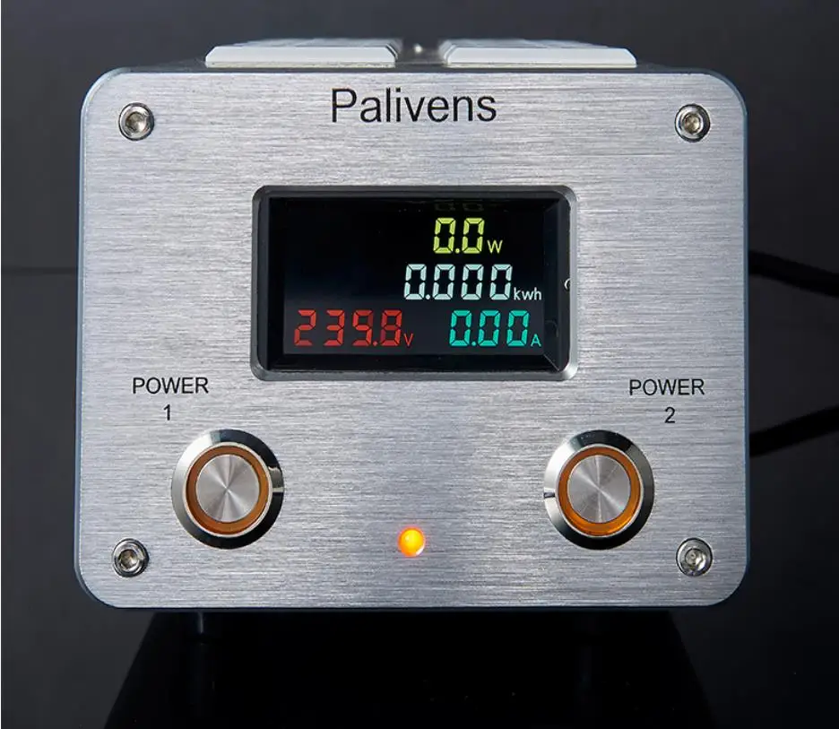 

The Latest Palivens P20 NEW model 2 road switch 3000W 15A AC power outlet Advanced filter Audio protect filter