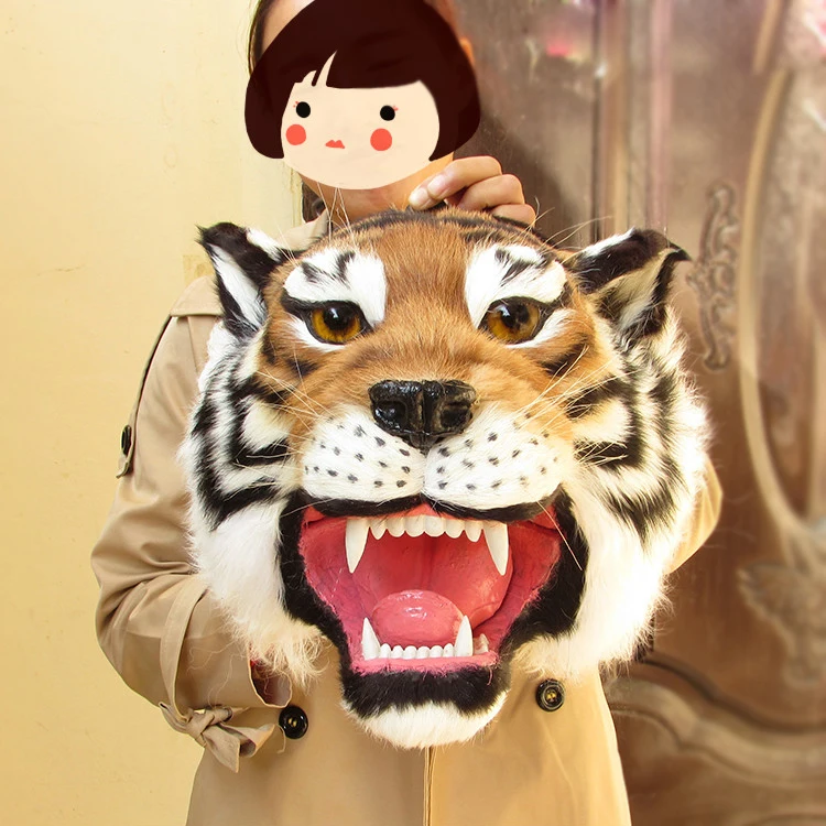 

Simulation tiger head various animal head wall decorations Home Living Room bar KTV office pendant