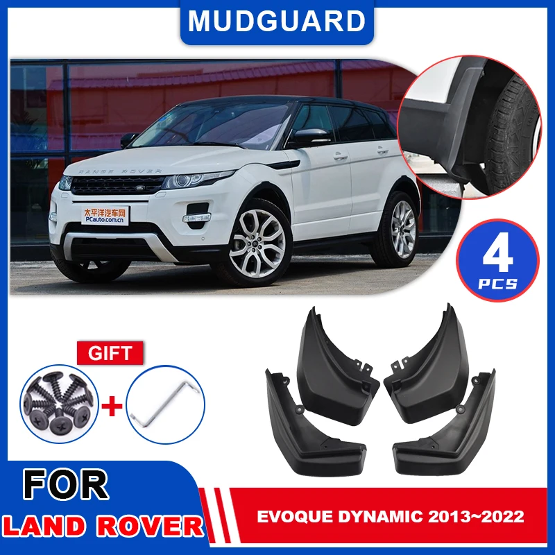 

For Land Rover Evoque Dynamic Range Rover 2013~2022 Mudguards Mudflaps Fender Mud Flap Splash Guards Cover Auto Part Accessories