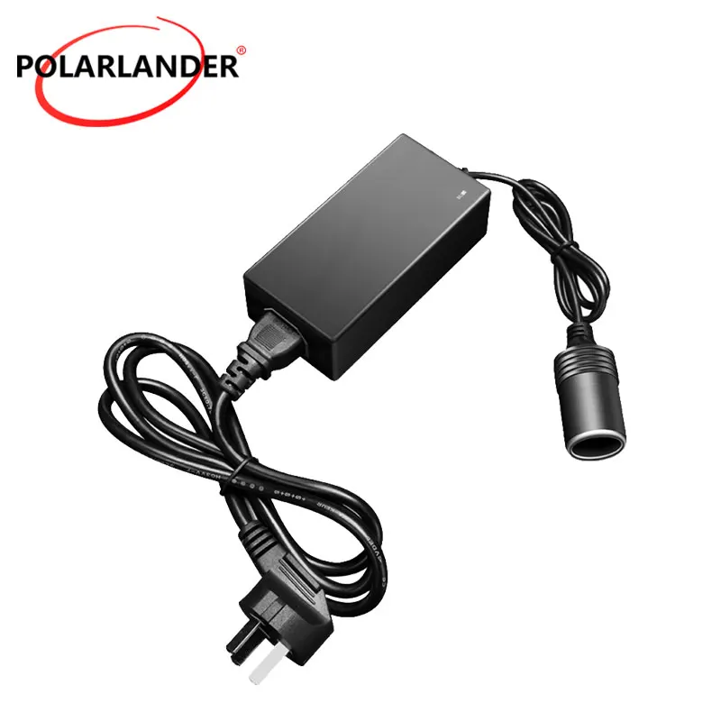 

Car Charger Black Power Converter 12 v 16 x 10 x 4 cm 220V Car Products Tools 1 pcs