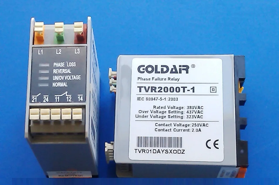 Three-phase power protection automatic correction phase, three-phase power supply phase sequence autochanger TVR2000T-1