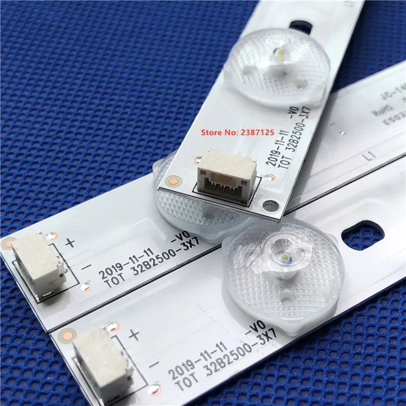 LED Strip 7lamps For TOT_32B2500-3X7 006-P2K1908B 4C-LB320T-YH5 Ph32f33dg Ph32f33 32L2303C 32L2308C LE32M12 LE32M16 LE32M12B