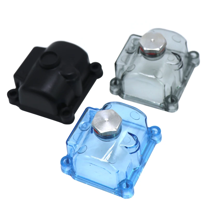 Sclmotos- For Dellorto PHBG AS BS CS DS AD BD Motorcycle Carburetor Transparant Float Chamber Clear Bottom Float Bowl Oil Cup