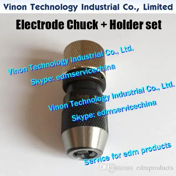 200003027, 200002060 Tubing Chuck+Holder Set for Charmilles HD10,HD20,HD8 edm drilling machine 200.003.027, 200.002.060, 002.060