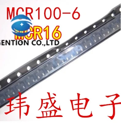 

50PCS MCR100-6 23 MCR16 SOT-100-6 SCR ChanXiangWei trigger 1 a/400 in stock 100% new and original