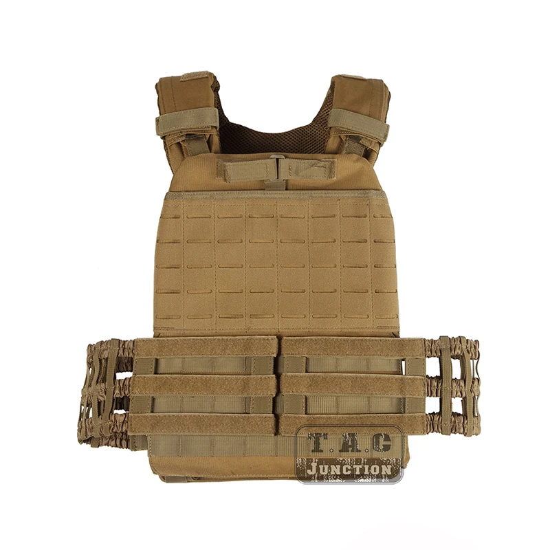 Tactical CrossFit Plate Carrier ważona kamizelka regulowana MOLLE modułowa kamizelka Quick Release do treningu Fitness Running Sports BK