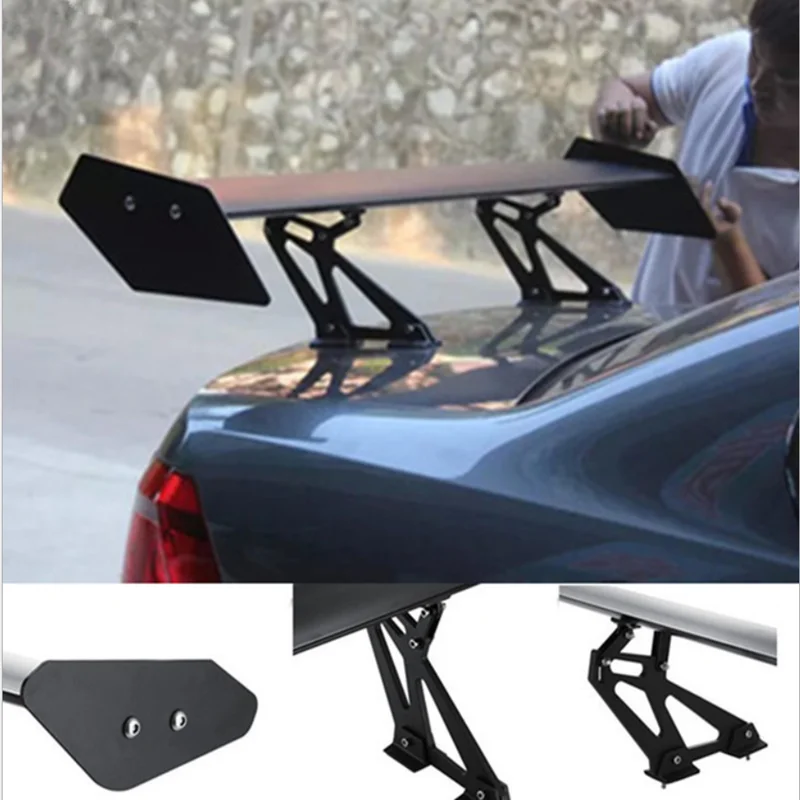 

Universal Sedan Racing Car Spoiler 135cm Aluminum GT Front Spoilers For BMW F20 G30 IS250 Honda