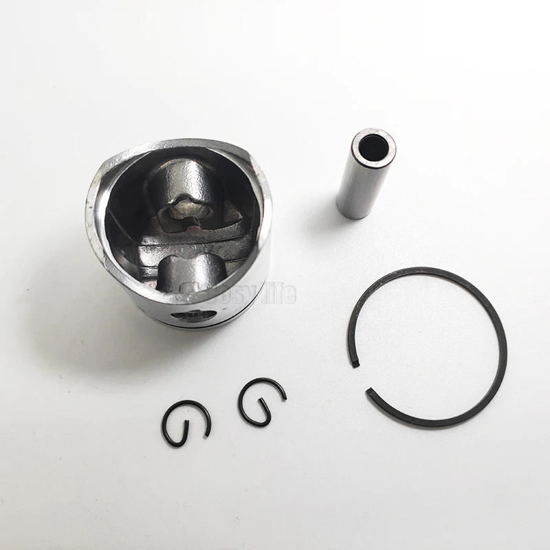 38มม.แหวนลูกสูบปะเก็นชุดสำหรับ Husqvarna 136 136LE 137 137E 36 142 142E กระบอกสูบเครื่องยนต์อะไหล่