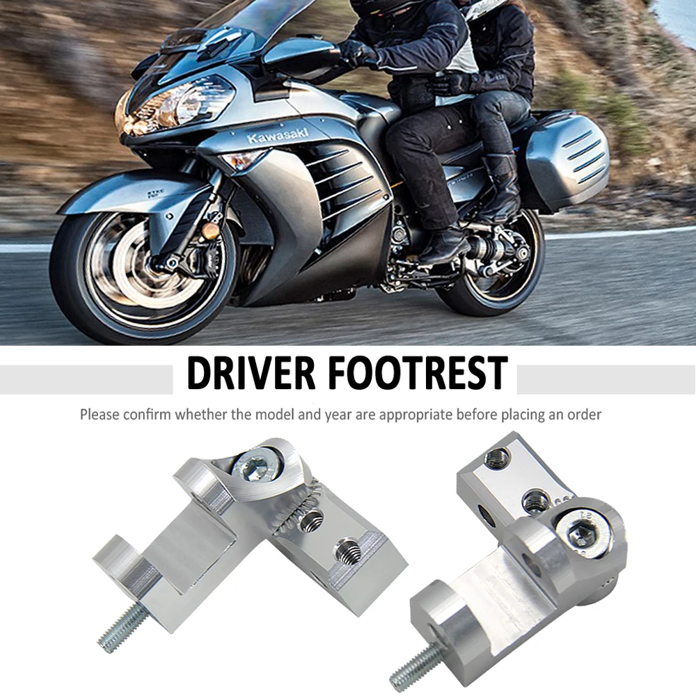 NEW Motorcycle Foot Peg Passenger Footpeg Lowering Kit For Kawasaki GTR 1400 GTR