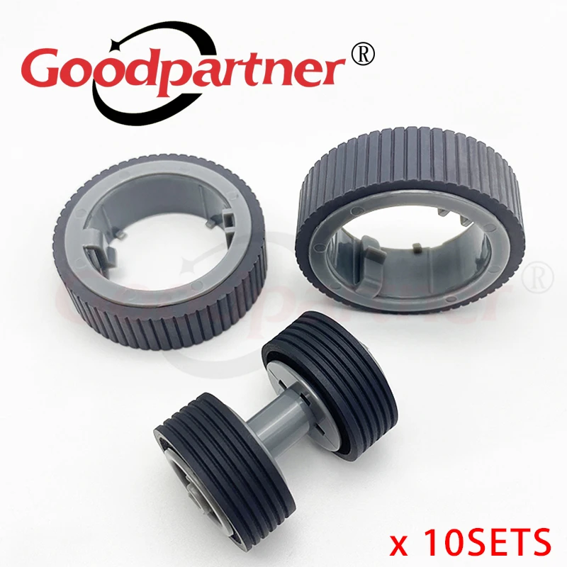 

10X PA03670-0001 PA03670-0002 Pickup Brake Roller for Fujitsu fi-7160 fi-7180 fi-7260 fi-7280 fi-7300NX fi-7140 fi-7240