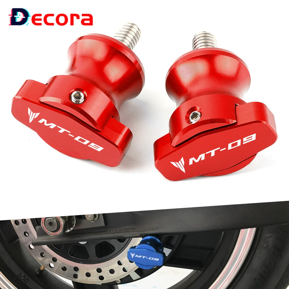 For YAMAHA MT 09 FZ09 Tracer 900 GT 2013 2014 2015 2016 2017 2018 Motorcycle Swingarm Spools Sliders Stand 6MM Screw Accessories