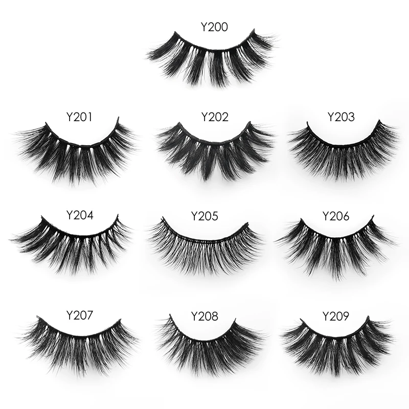 5คู่3d Mink Eyelashes หนาปุยธรรมชาติยาวขนตาปลอมแต่งหน้า Full Strip Mink Lashes ขนตาปลอมธรรมชาติ