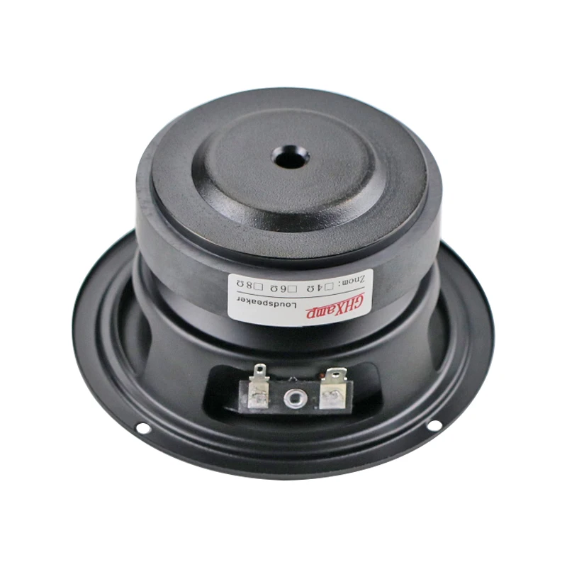 GHXAMP 4.5 Inch 115mm 40W HiFi Matte-paper Woofer Speaker Mid Bass Loudspeaker 88DB 1pc