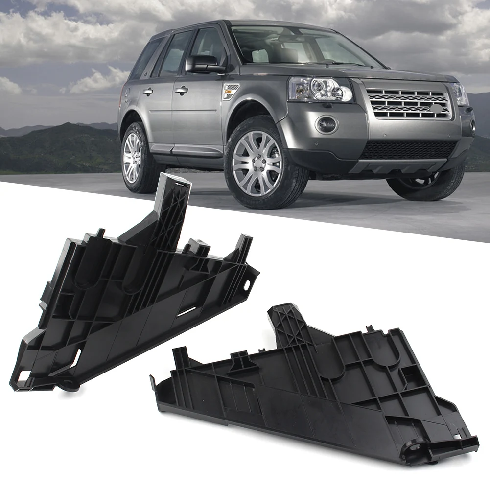 1Pair For Land Rover Freelander 2 LR2 Headlamp HeadLight Support Bracket Black ABS Car Accessories Left + Right