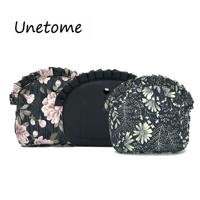 Bordo floreale Rivestimento Colorato Tessuto Stampa Su Tela Tasca Interna Fodera per Omoon Luce Obag Inserto Dell\'organizzatore O Luna Del Bambino O