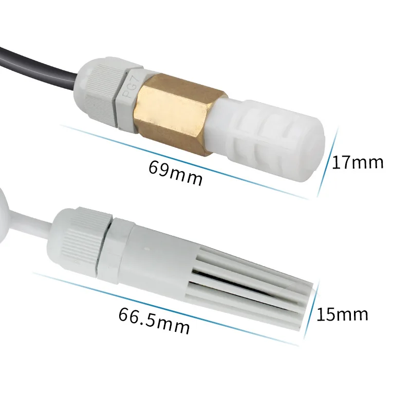 Temperature and humidity sensor RS485 acquisition module waterproof high temperature probe industrial grade transmitter