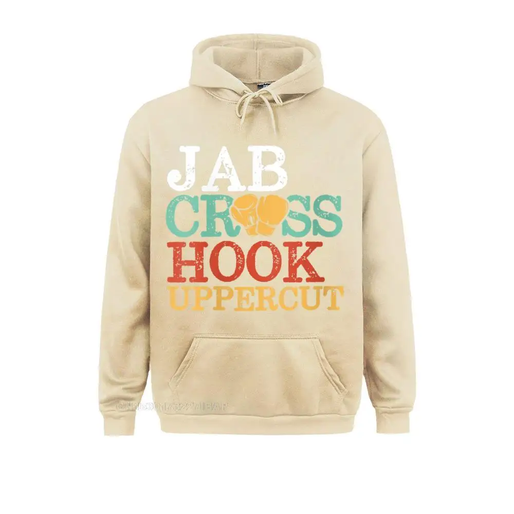 Men Jab Cross Hook Uppercut Boxer Workout Women Kickboxing Hoodie Hoodies Lovers Day Cute Mens Sweatshirts Printed Clothes