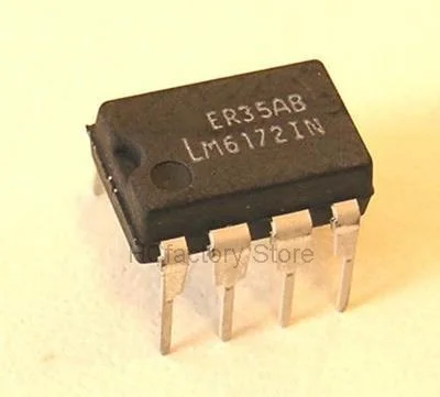 NEW Original 1pcs/lot LM6172IN LM6172 DIP-8 DIP8 new original In Stock Wholesale one-stop distribution list