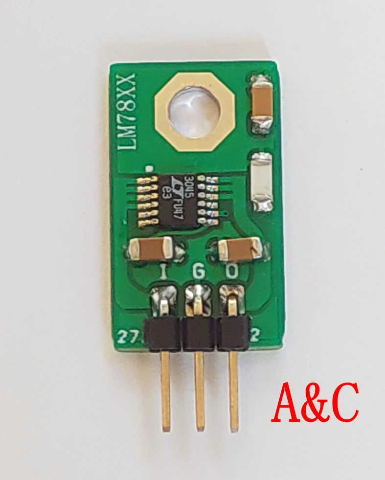 LT3045 linear regulated power supply module low noise RF radio frequency DAC multiple voltage compatible LM78XX