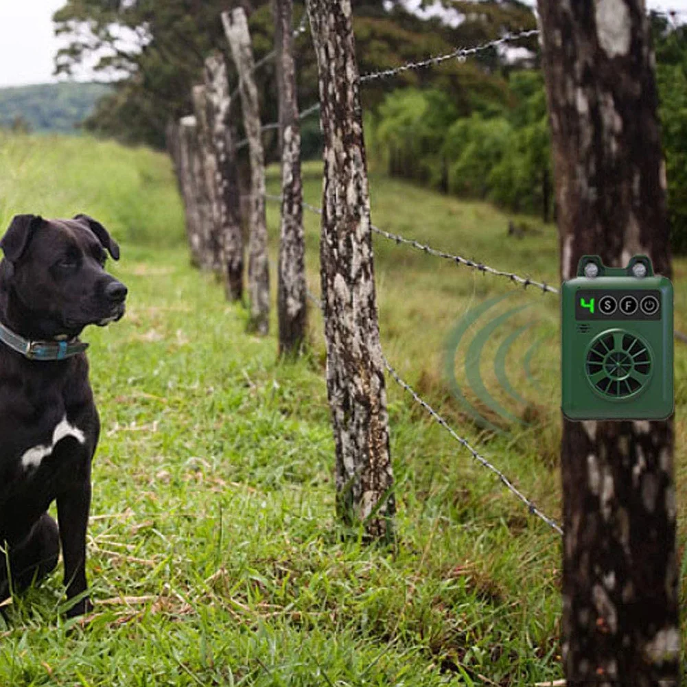 The New Charging Self-recognition Ultrasonic Bark Stopper Dog Repeller Prevents The Dog From Barking Outdoors Anti-barking