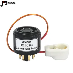 1PC 807 FU-7 FU7 do 6L6 KT88 rura próżniowa 5 pinów do 8 pinów DIY Audio rura próżniowa wzmacniacz konwersji Adapter gniazda darmowa wysyłka