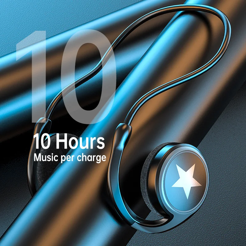 A23หูฟังบลูทูธMP3เครื่องเล่นวิทยุFM 10H Bluetoothหูฟังสบายหูฟังบลูทูธหูฟังไร้สายพร้อมไมโครโฟน