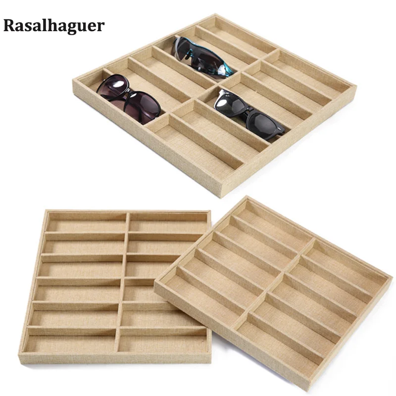 

Hot Selling Various Sunglasses Display Box Jewelery Display Packaging Props Jewellery Organizer Tray Eyewear Fashion Packing