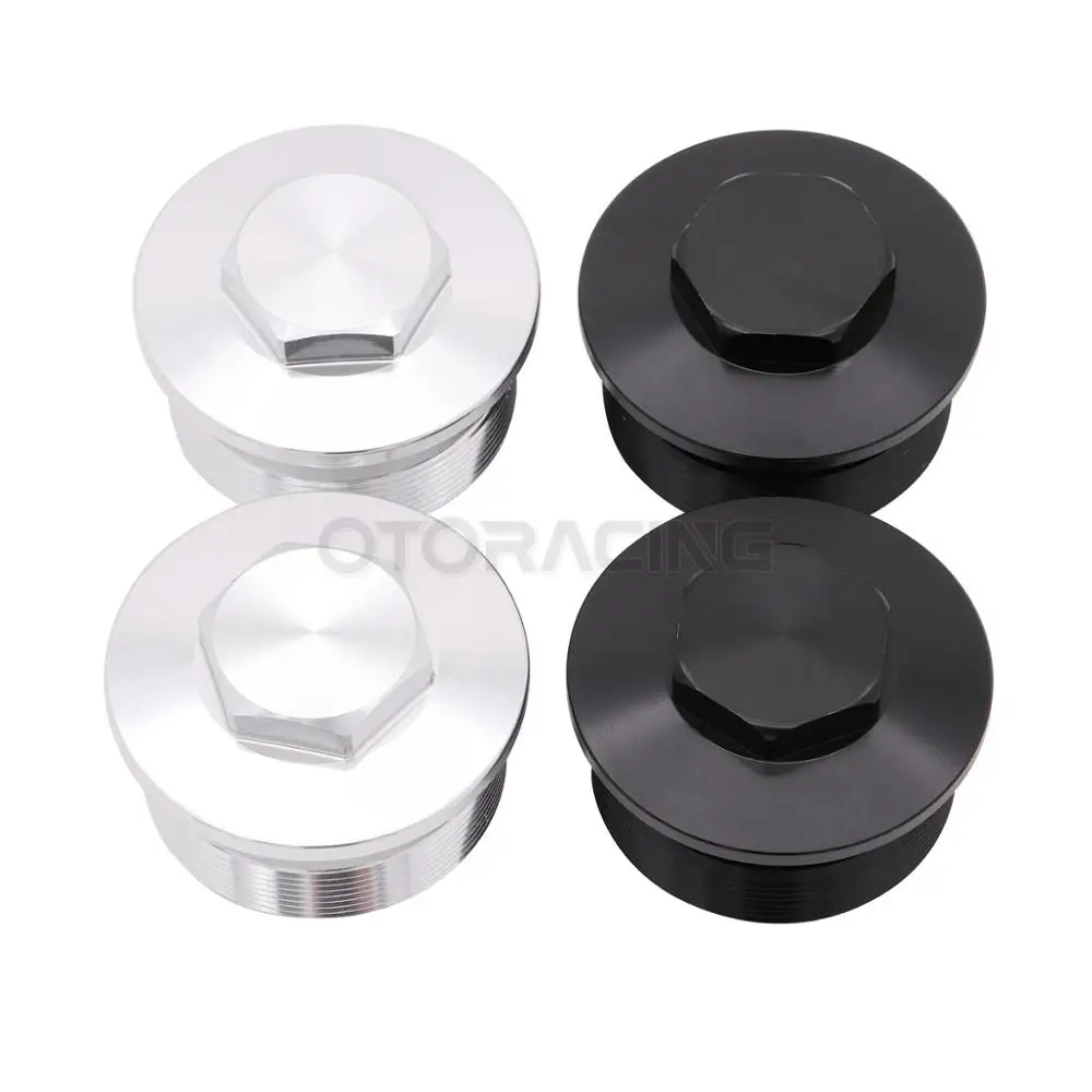 Motorcycle Accessories 39MM Front Shock Absorber Screw Cover For Honda Steed 400 600 VLX400 VLX600 VT600