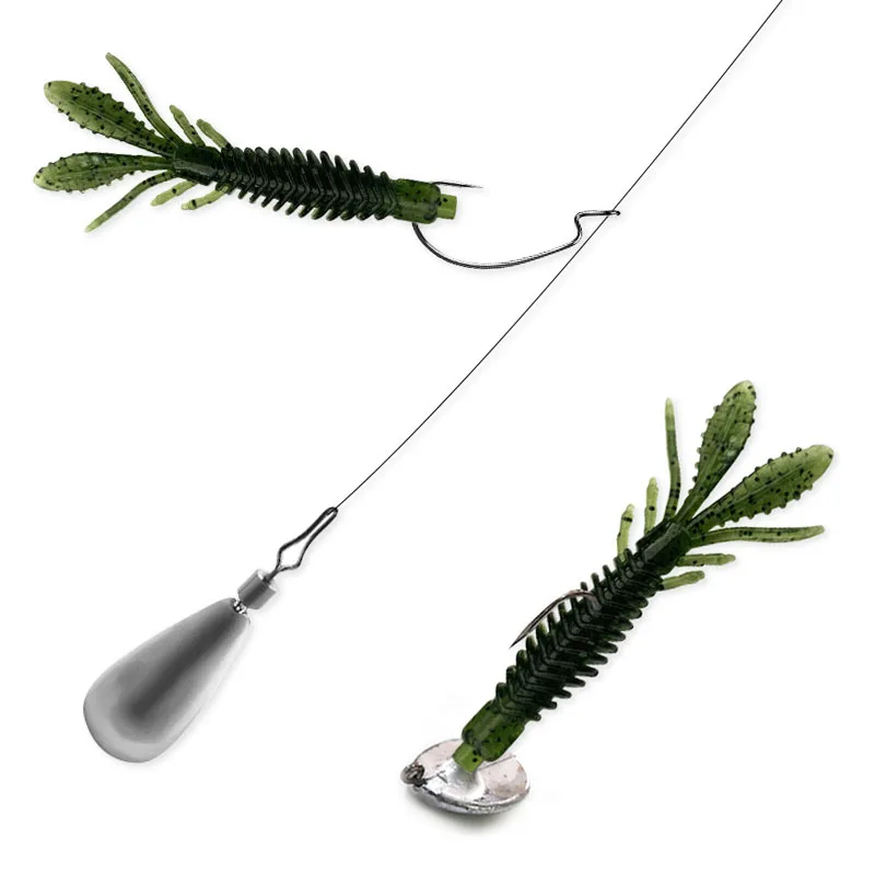 Señuelo Larva de Camarón para Lucio – Jigging - imagen 3